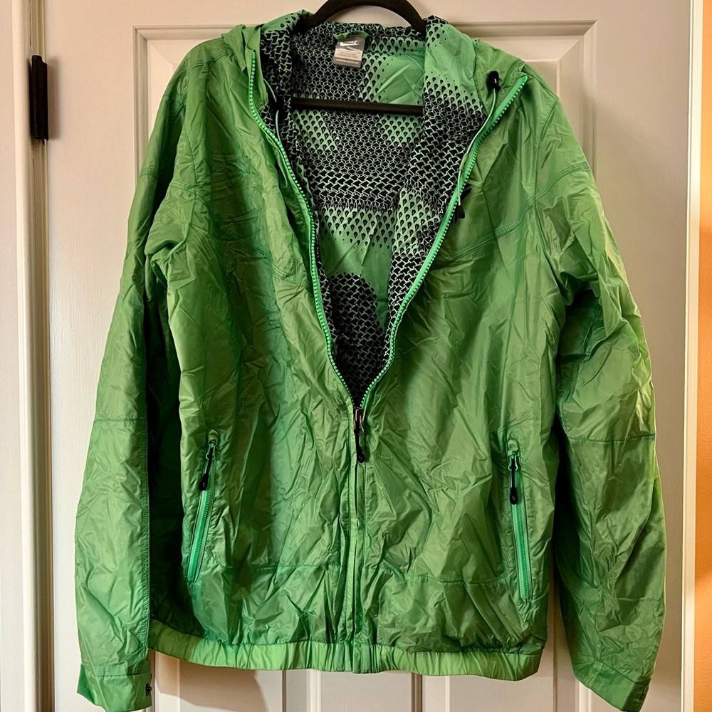 Nike Kobe Bryant Year of the Black Mamba Green Windbreaker Shell Jacket